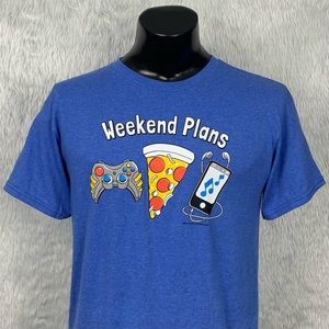 Weekend Plans Youth XL Tee